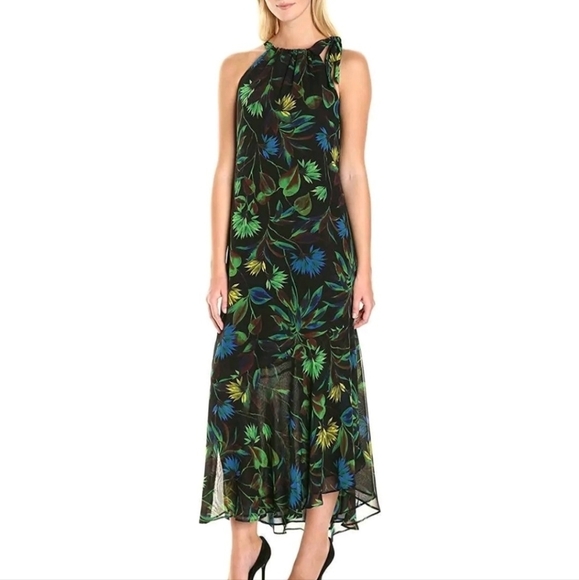 Just...Taylor Dresses & Skirts - Just Taylor Chiffon Floral Maxi Dress Woman's Size 2